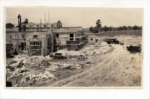 Construction of Grace Scripps Clark Hall, Scripps College