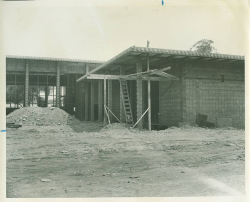 Platt Campus Center construction, Harvey Mudd College