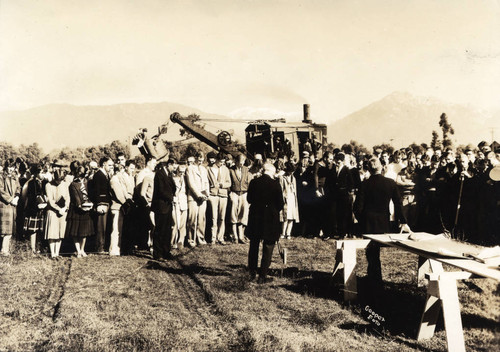 Toll Hall groundbreaking