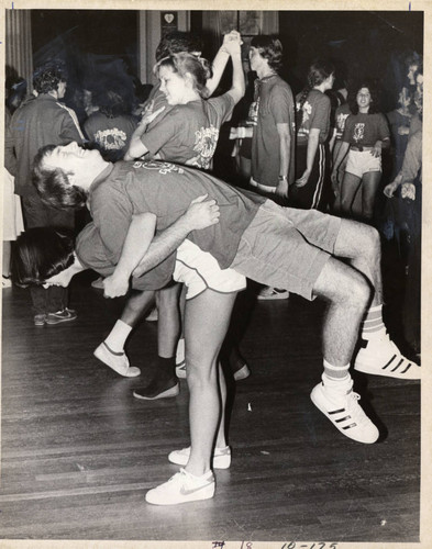 Students dancing, Claremont McKenna College