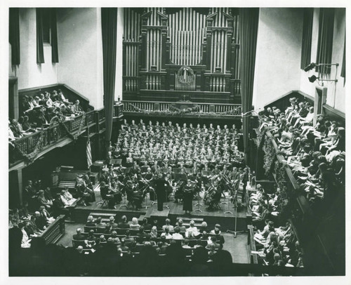 Bridges Hall of Music concert, Pomona College