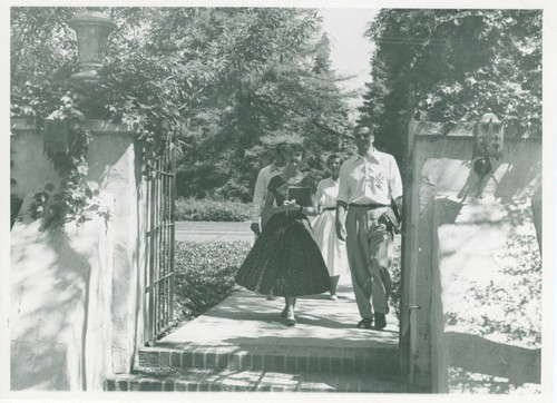 Sumner Hall gate, Pomona College