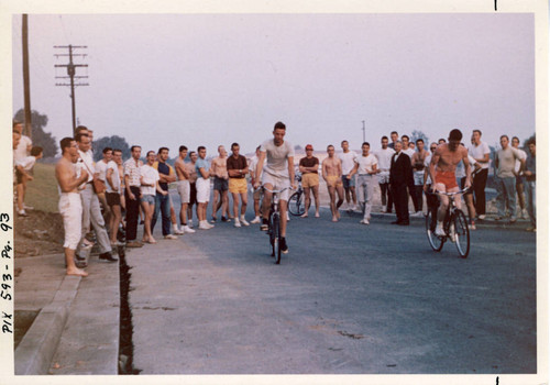 Bicycle race, Harvey Mudd College