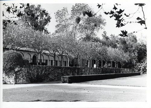 Balch Hall and Tulip Walk, Scripps College