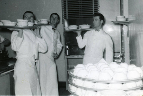 Dining hall kitchen, Pomona College