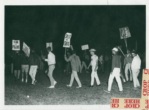 Vietnam Demonstration, Harvey Mudd College