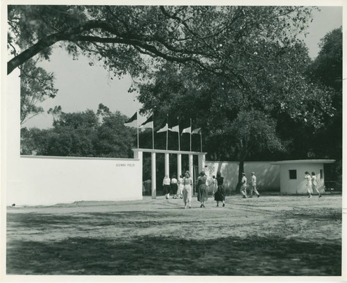 Alumni Field entrance, Pomona College