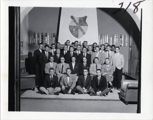 Alpha Gamma Sigma Fraternity Members