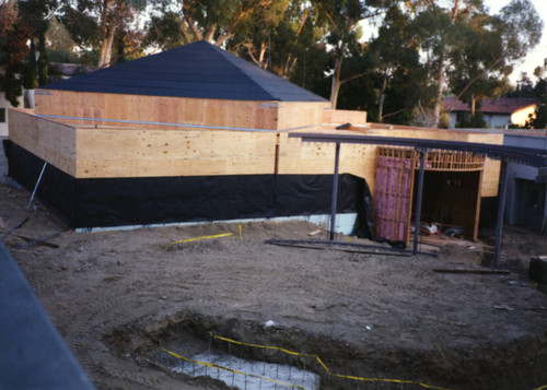 Construction of Millard Sheets Art Center