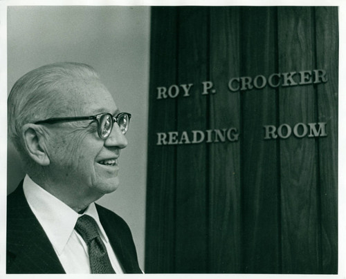 Crocker Reading Room dedication, Claremont McKenna College