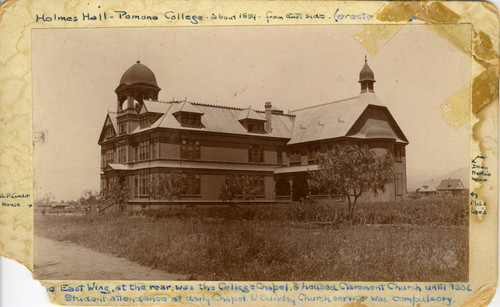 Holmes Hall, Pomona College