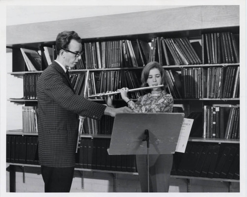 Flute lessons, Scripps College