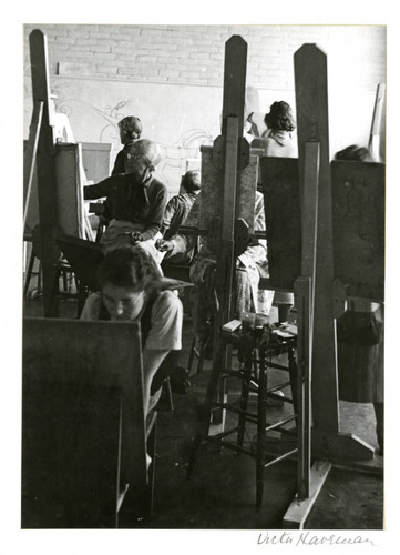 Art class, Scripps College