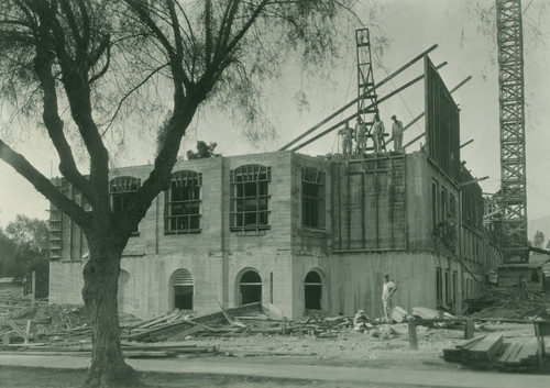 Mason Hall Construction, Pomona College