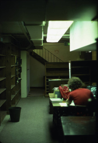 Typing Room of Denison Library, Scripps College