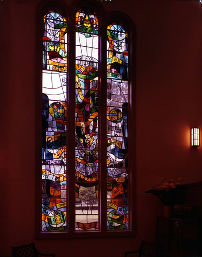 Alphabet Window, Scripps College