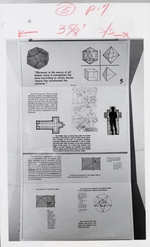 Proportion and Balance art exhibit, Scripps College