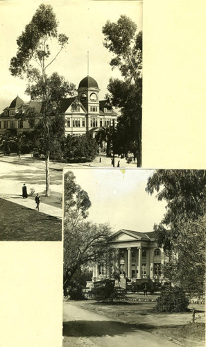 Holmes Hall and Carnegie Hall Library, Pomona College