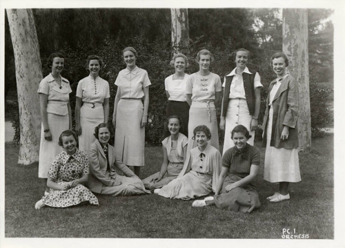 Orchesis members, Pomona College