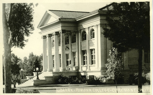 Carnegie Hall Library, Pomona College