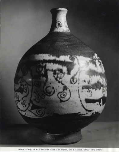 Ceramic bottle, Scripps College