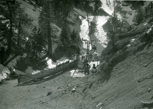 Mt. Baldy ski lift, Mt. Baldy