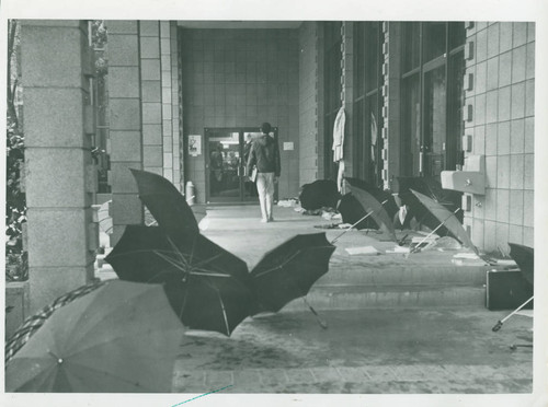 Umbrellas, Harvey Mudd College