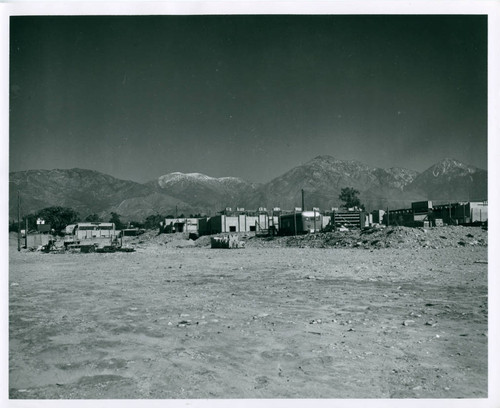 Construction site, Claremont McKenna College