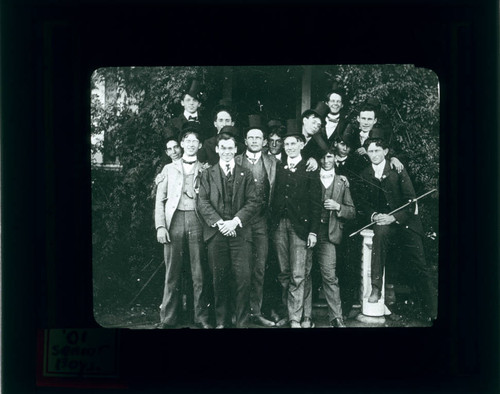 Pomona College class of 1901 men