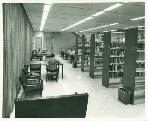 Studying at Seeley W. Mudd Library