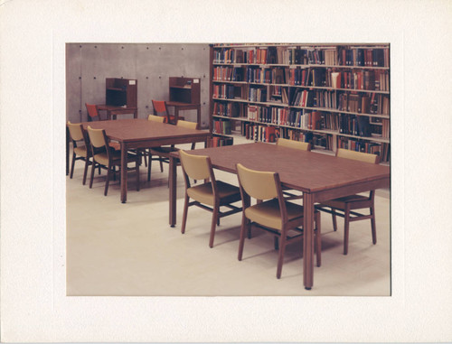 Furniture in Seeley W. Mudd Library