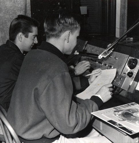 KSPC recording studio, Pomona College