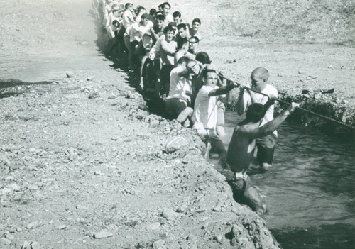 Tug of war, Harvey Mudd College