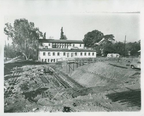 Harper East and McManus Hall Construction, Claremont Graduate University