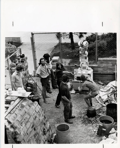 Students in class, Pitzer College