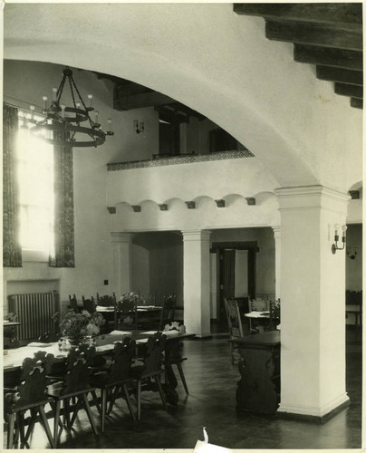 Grace Scripps Clark Hall dining room, Scripps College