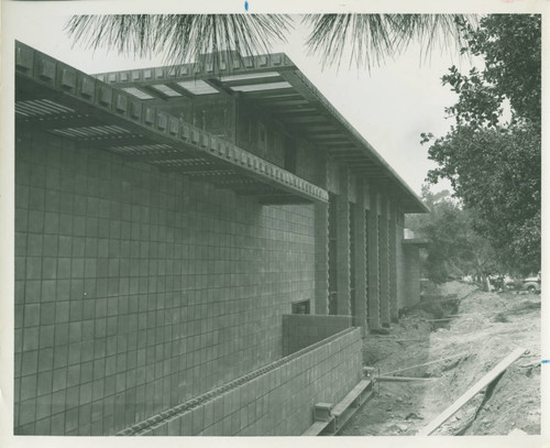 Platt Campus Center construction, Harvey Mudd College