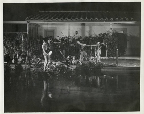 Water ballet, Scripps College