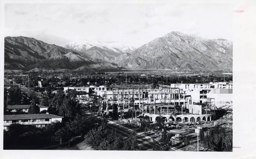 Bauer Center construction, Claremont McKenna College