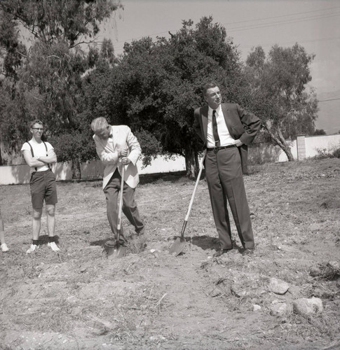 Platt Campus Center groundbreaking ceremony, Harvey Mudd College