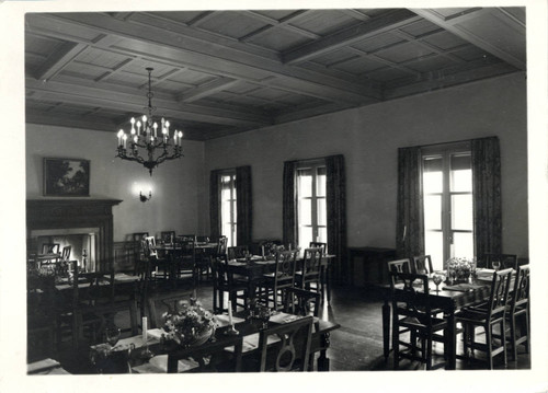 Dining Room of Browning Hall, Scripps College