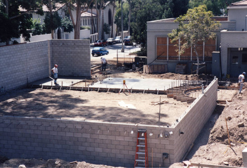 Construction of Millard Sheets Art Center
