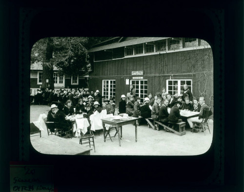 Pomona College student picnic