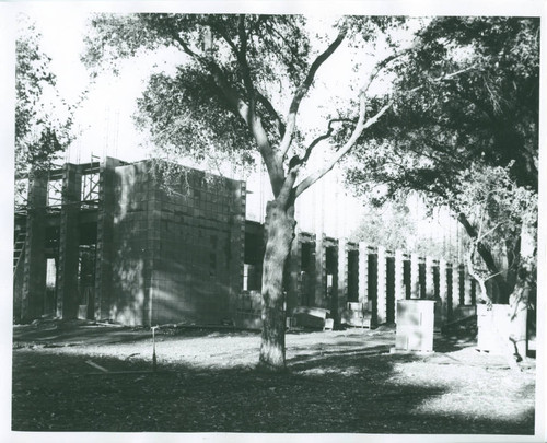 Thomas-Garrett Hall Construction, Harvey Mudd College