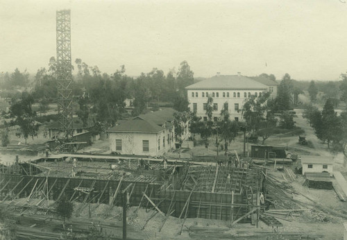 Mason Hall Construction, Pomona College