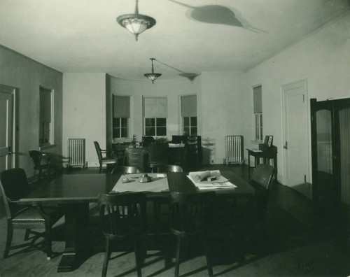 Sumner Hall interior, Pomona College