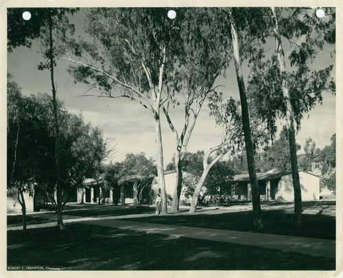 Pitzer Hall patio, Claremont McKenna College