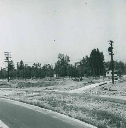 West Hall construction, Harvey Mudd College