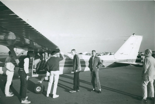 Aviation students, Harvey Mudd College