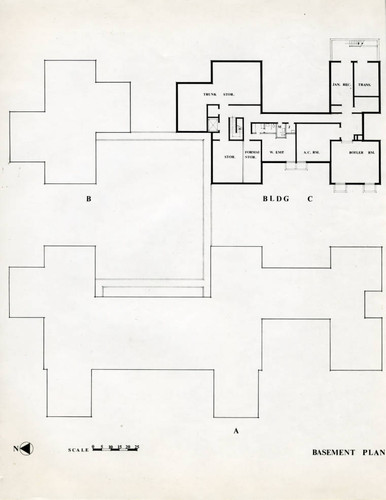 Floor plans, Pitzer College